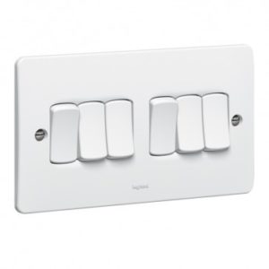 Switch 6Gang 2Way Synergy Legrand