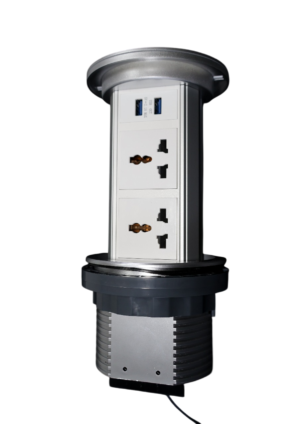 Manual Pull Up Socket Outlet Silver For Countertops – HGZ-601Y