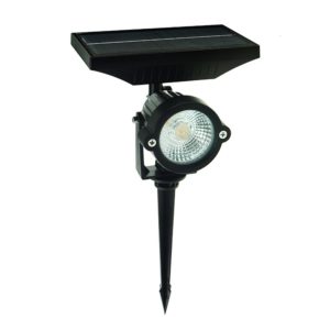 Solar Led Garden Spot Light 5W Daylight With Spike Ref: CD60TY-01