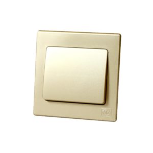 Switch 1 Gang 1 Way MK Honeywell Avant Champagne