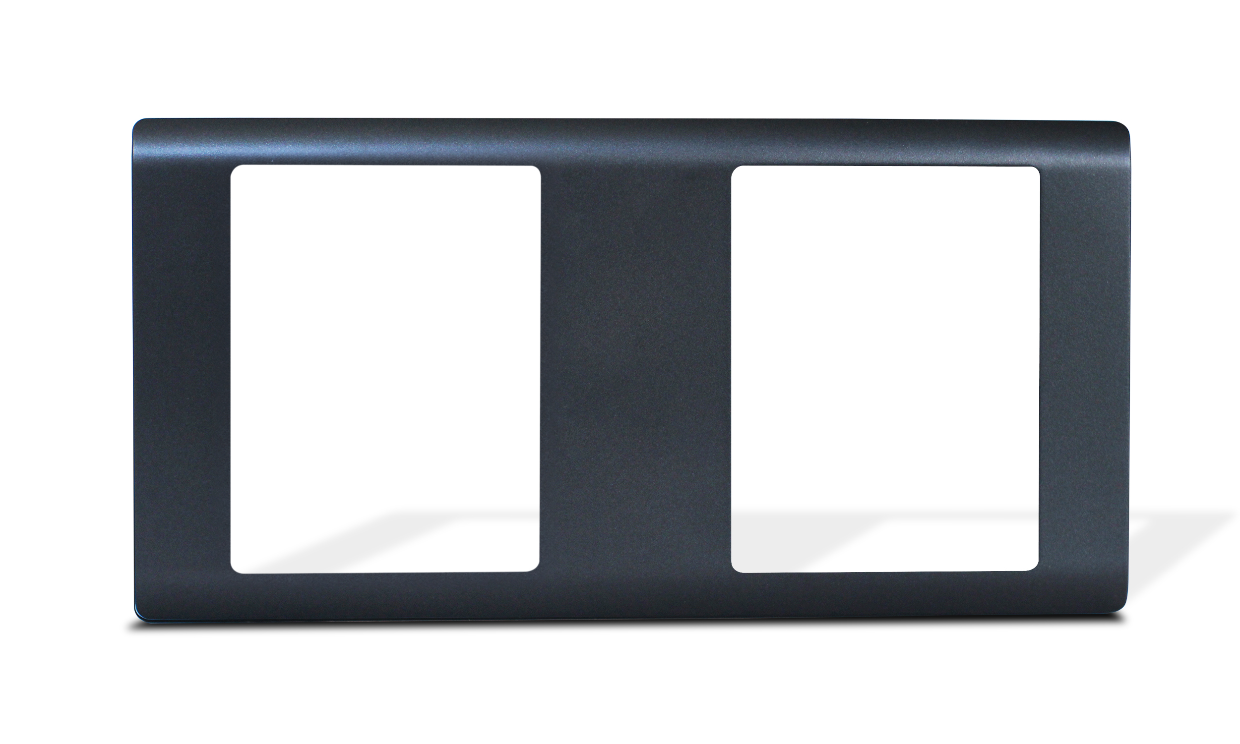 Landscape Frame Double R Series Graphite MK Honeywell R21HGPH