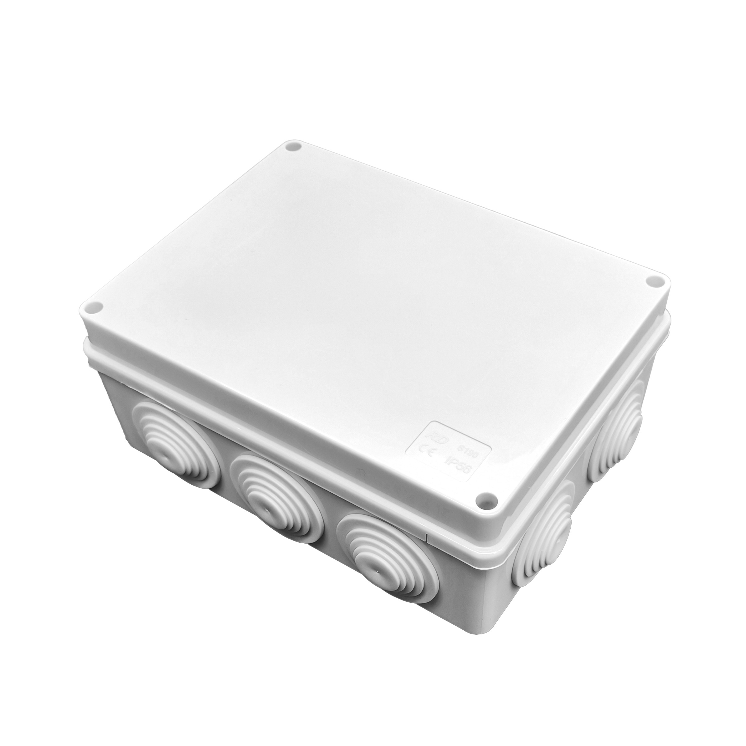 Plexo Box RD 8x6 With Rubber Glands - PET-S190