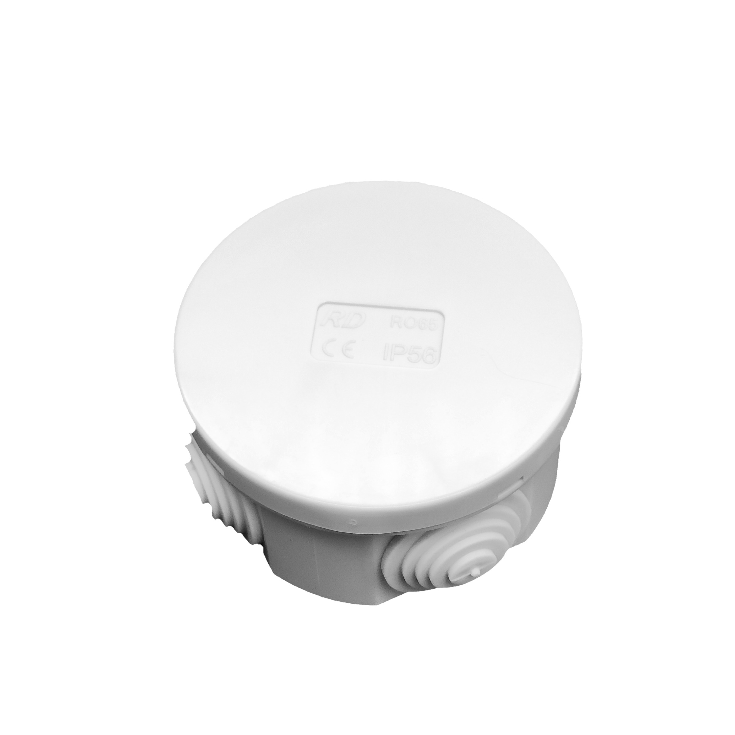 Plexo Box RD Diameter 65mm With Rubber Glands - PET-RO65
