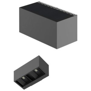 Solar Wall Lamp Twin Cube – SWL-33