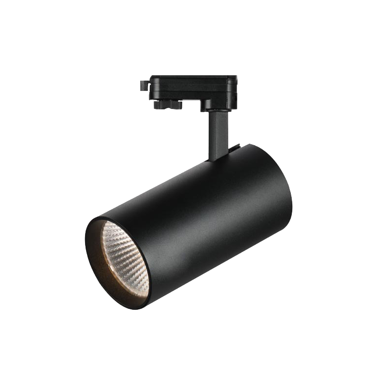 Led Cob Spot 30W WarmWhite 3000K Track Light Black - YL-30W-BW
