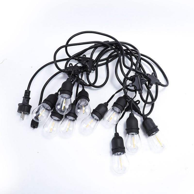 Led String Light Electric 5Mts 10 Bulbs E27 Changeable - HC-DS-S14-E