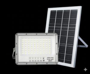 Solar Flood Light 100W with remote IP67 – SFLXY100W