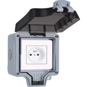 French Socket 16A 1G 2P+T W/Proof IP66 – BE20