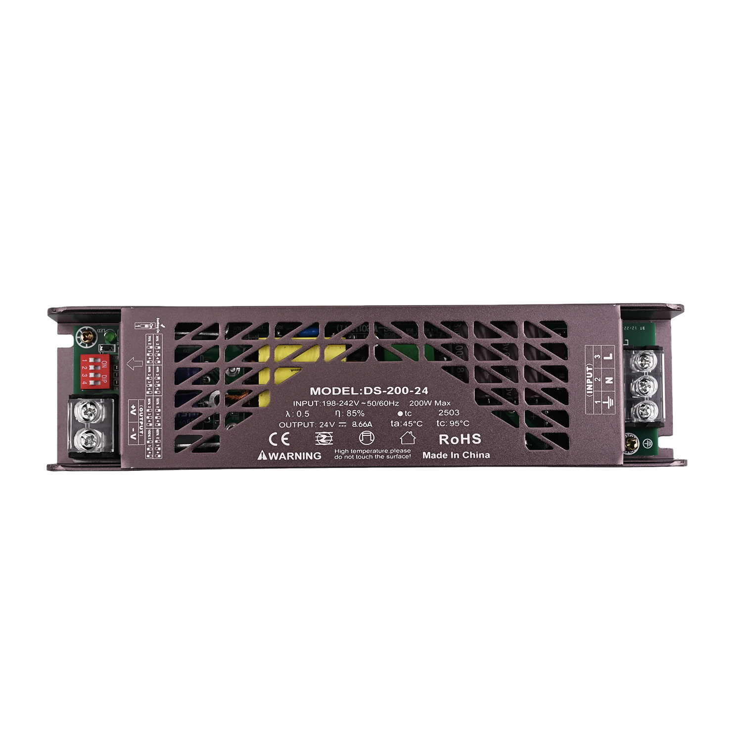LED DRIVER 200W 24V 8.66A - DS-200-24