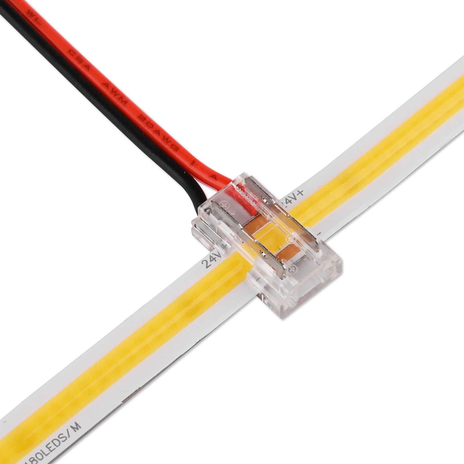 LED STRIP SENSOR SILICON CABLE R+B 15CM - UL32392C20D15 - Image 3