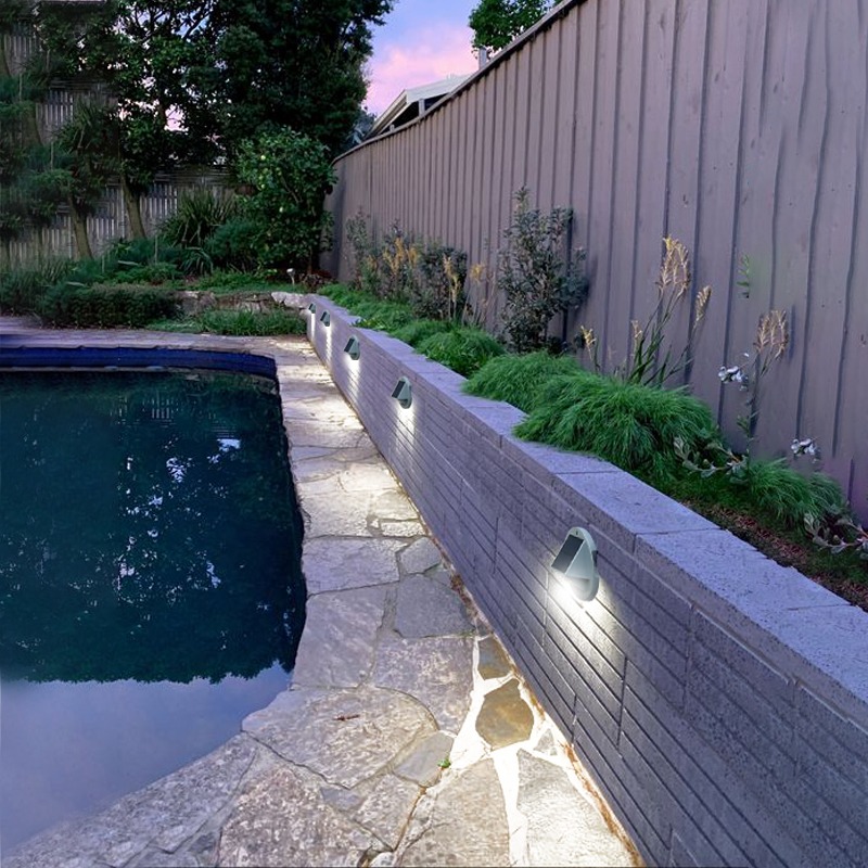 SOLAR MOTION WALL LIGHT W/WHITE 3 MODES -SWL-01B - Image 2