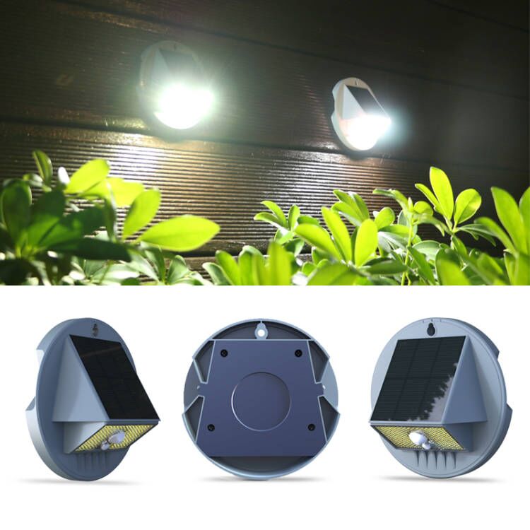 SOLAR MOTION WALL LIGHT W/WHITE 3 MODES -SWL-01B - Image 3