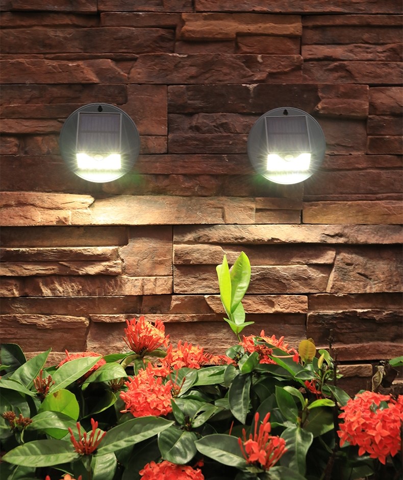 SOLAR MOTION WALL LIGHT W/WHITE 3 MODES -SWL-01B - Image 4