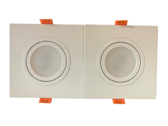 Led Recessed Spot Square GU10 Without Bulb - TS167 - Image 2