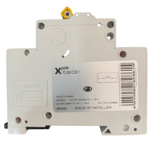 MCCB 25Amp 6kA Type C 1 POLE MOELLER- 2828861 - Image 2