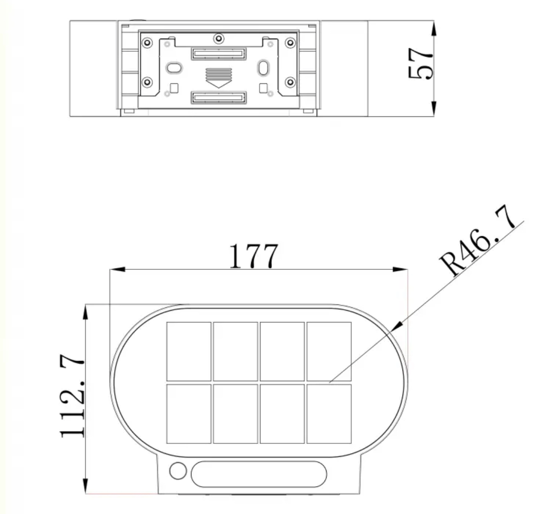 Solar Wall Up & Down Light 900Lm- SWL-52 - Image 7