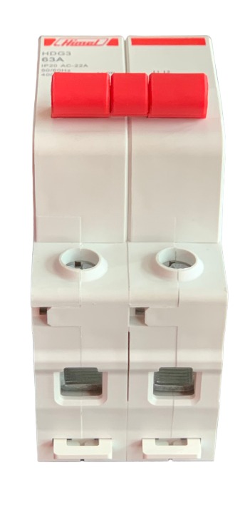 RCD Residual Current Switch AC 63A 30mA 2P - HDB3VR263SC - Image 2