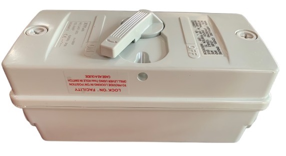 Enclosed Isolator Switch Waterproof 63A 2 Poles XYvolt - UKF-263 - Image 4